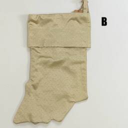 Indiana Christmas Stocking Reclaimed Fabric, Hoosier State Gift - thumbnail 3