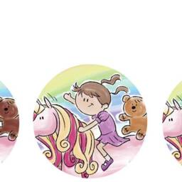Cushion Gift Storybook Personalised - Unicorn Kids Decor - thumbnail 3