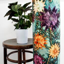 Handmade Floral Botanical 1 Meter Tall Floor Lamp, Branching Astrantia Design, Compliments Home Interiors, Perfect D??cor - thumbnail 4