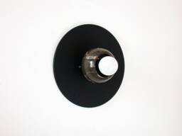 Black & Brown Marble Round Bohemian Sconce Light Vanity Fixture Lamp Living Room Wall Foyer - thumbnail 1