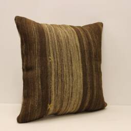 Vintage Kilim Pillow Covers Boho Big Pillow 20x20 Bohemian Cushion Vintage Pillows Sofa 4Ef-350 - thumbnail 2