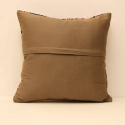 Handmade Square Patchwork Kilim Pillow 18x18 Inch(45x45 cm Bohoturkish Kilim Pillowcover Chair Oblong Cushioncover Pillows 4Kbf-156 - thumbnail 4