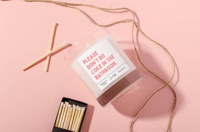 Cheeky Housewarming Candle Gift. Candle. Bathroom Candle. Home Decor - image 1