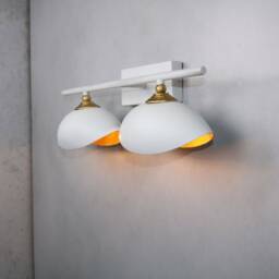 Wall Lighting Brass Lamp Vanity Light Fixture, Art Sconce Mid Century Light - Kunchia Model Ranor Design - thumbnail 3
