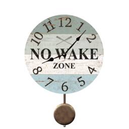 No Wake Zone Wall Clock - Lake Clock - thumbnail 2