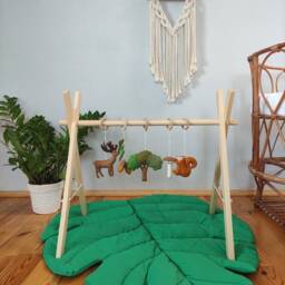 Baby Floor Mat Leaf Play Pen Nursery For & Kids Cotton Room - thumbnail 2