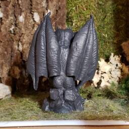 Rude Gargoyle-Middle Finger Gargoyle - thumbnail 2