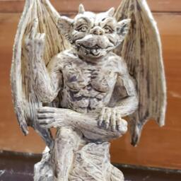 Rude Gargoyle-Middle Finger Gargoyle - thumbnail 3