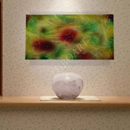 "Spring Original Metal Wall Art By Lubo Naydenov One-Of-A-Kind Handcrafted Signed 24"" X 13" - thumbnail 4