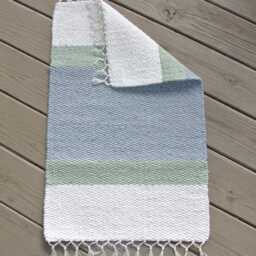 "Hand Woven Rug - 18"" X 29" - thumbnail 2