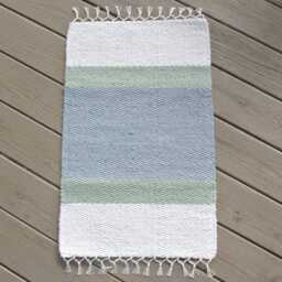 "Hand Woven Rug - 18"" X 29" - thumbnail 3