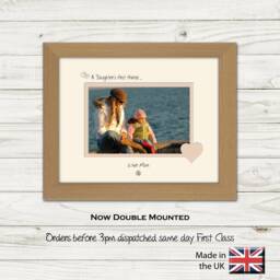 Mum Photo Frame A Daughters First Friend Is Her Gift For Mother's Day Landscape 764F Or Portait 1002F - thumbnail 1