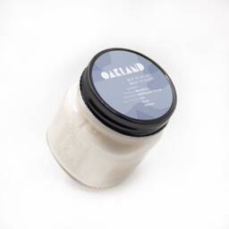 Oakland California Soy Wax Candle, Hand Poured, Eco-Friendly, Sandalwood Patchouli Musk, Farmhouse Customizable - thumbnail 2