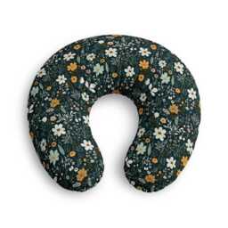 Vintage Wildflower Pattern Nursing Pillow Cover - Floral Pillowcase - thumbnail 2