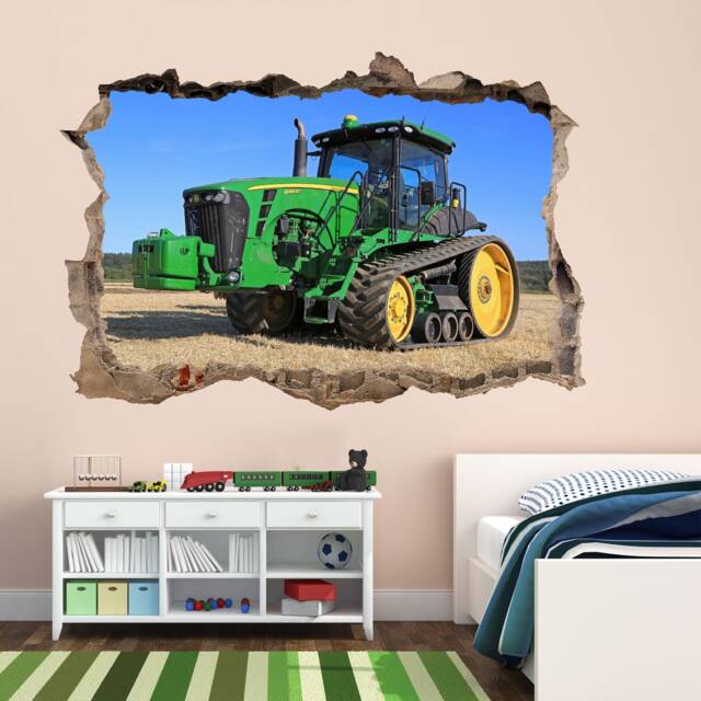 Tractor Wall Decal Sticker Mural Poster Print Art Kids Bedroom Home Office Decor Bz42 - image 1