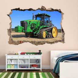 Tractor Wall Decal Sticker Mural Poster Print Art Kids Bedroom Home Office Decor Bz42 - thumbnail 1