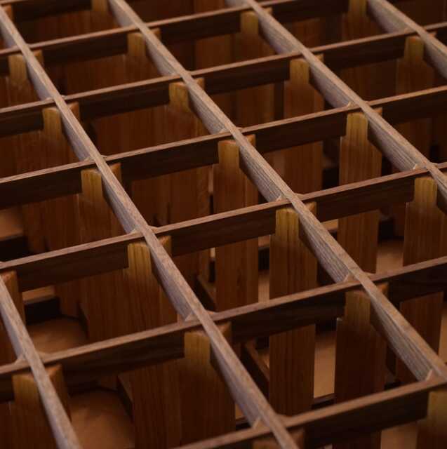 Custom Solid Wood Wine Rack // Holder Hosting Decor - image 1