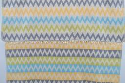 "Multicolor Towel, Herringbone Towel, Soft Towel, Aztec Towel, Kilim Towel, Geometric Towel, Double Face Towel, 35""x68" - thumbnail 1