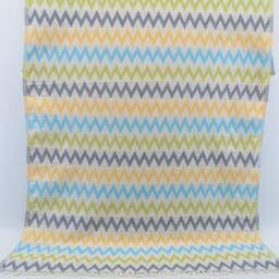 "Multicolor Towel, Herringbone Towel, Soft Towel, Aztec Towel, Kilim Towel, Geometric Towel, Double Face Towel, 35""x68" - thumbnail 2