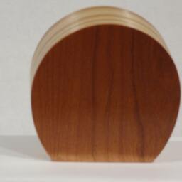 Cherry Desk Clock - thumbnail 4