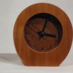 Cherry Desk Clock - thumbnail 2