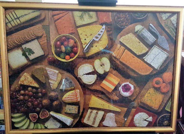 More Cheese Please 1000Pc Puzzle Wall Art, Professionally Custom Framed - image 1