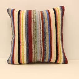 Rug Pillow, Sofa 20x20 Inchs, Vintage Kilim Living Room Decoratioon, Wool Cotton Cushion Cover Throw Pillow Covers Home Ef109