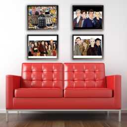 Dr. Who, Serenity Firefly, Buffy The Vampire Slayer, Daleks Original Artwork Canvas & Prints. Digital Mix-Media Art. Pop Culture - thumbnail 1