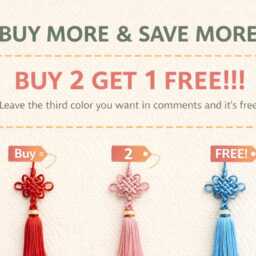 Handmade Chinese Knot - Lucky Charm For Home, Car & Gift - Symbol Of Blessings N Unity, Traditional Wall Hanging Decor - thumbnail 2