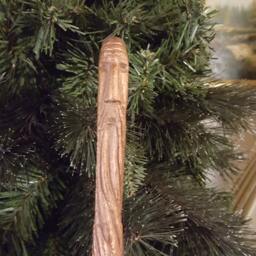 Wood Spirit Wand With Various Creatures - thumbnail 2