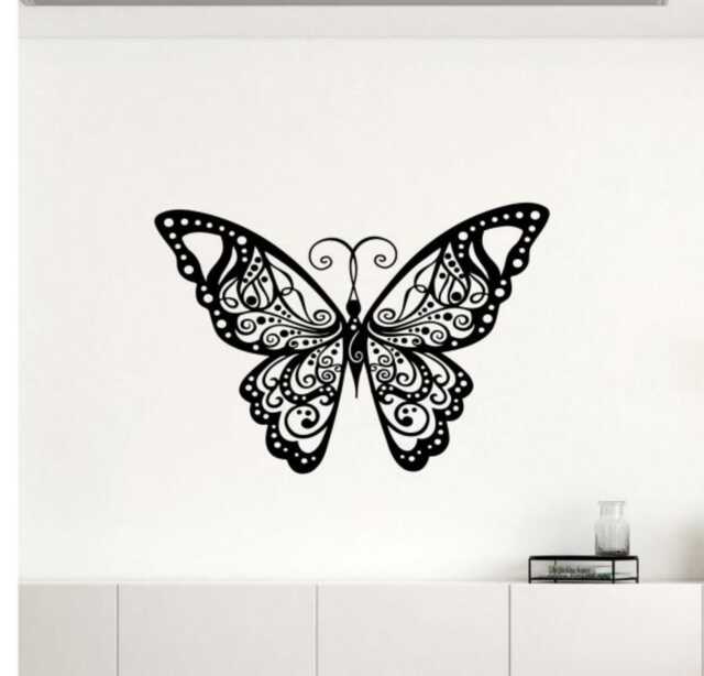 Butterfly Wall Decal Vinyl Stickers Cool Art Decor For Living Room - 2Bbfl - image 1