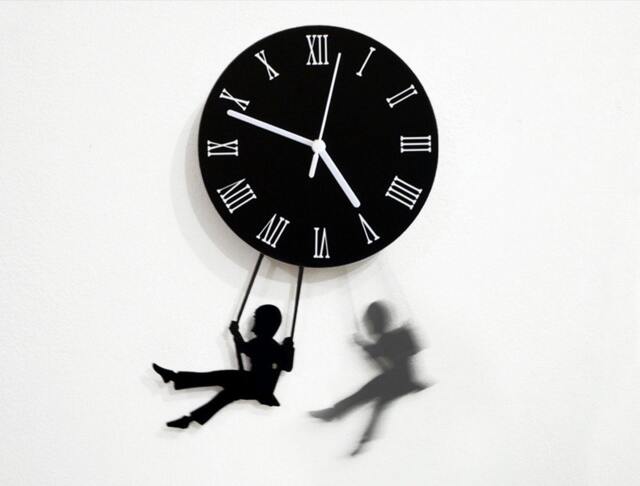 Swinging Boy - Pendulum Wall Clock - image 1