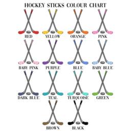 Personalised Hockey Family Stick Print - Custom Wall Art Player Fan Gifts - thumbnail 3