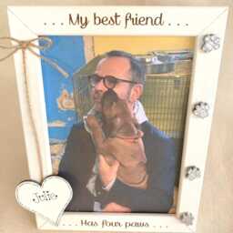 Personalised Dog Photo Frame - Mum Gift Custom Pet Memorial Or Lover - thumbnail 4