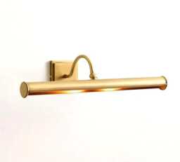 Brass Mid-Century Modern Picture Light Wall Sconce Fixture - thumbnail 1