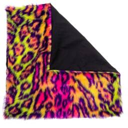 Gorgeous Carnival Leopard Fluffy Cushion Cover, Great Fun Fluff Soft Fabric Perfect Scatter Cushion For Sofa & Bed Fits 18 - thumbnail 2