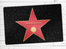 "Doormat With Name Your Personal ""Walk Of Fame" - thumbnail 1