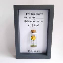 I'd Choose You As A Frame, Personalised Mum Quote, Birthday Gift - thumbnail 2