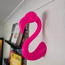 Flamingo Wall Art - Animal Home Decor 3D Printed - thumbnail 1