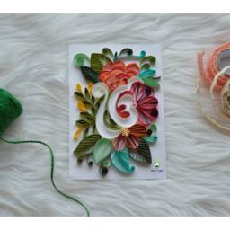 Ek Onkar Paper Quilled, Ik Wall Art, Sikh Religious Decor, Gift, Punjabi Art, Sikhism Symbol - thumbnail 3