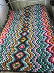 Crochet Ripple Blanket Afghan