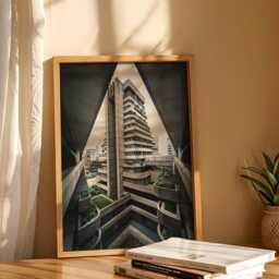 Brutalist Architecture Photograph Poster - Striking Architectural Art Print For Modern Home & Office Decor - thumbnail 3