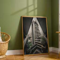 Brutalist Architecture Photograph Poster - Striking Architectural Art Print For Modern Home & Office Decor - thumbnail 2