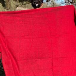 Gift For Valentine Sweet Warm Soft Oversized Shawl/Throw Meditation Wrap Handmade Lovenepal - thumbnail 2