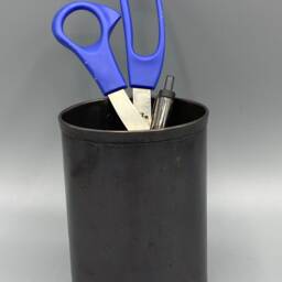 Hammered Copper Pencil Cup Handmade Office Desk Organizer - thumbnail 4