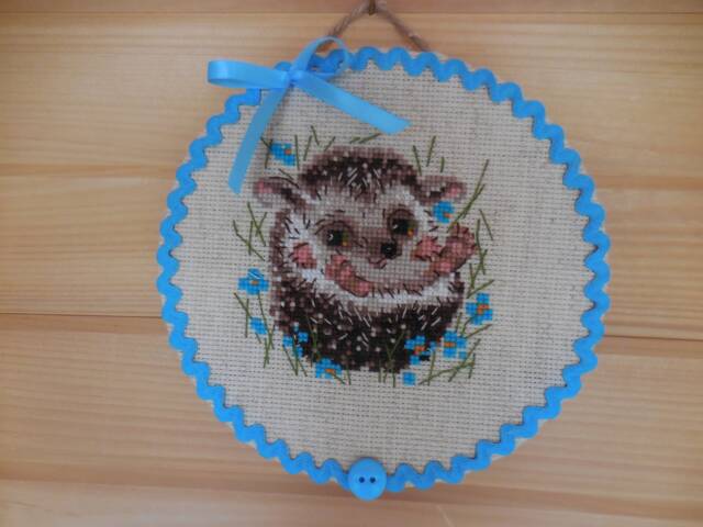 Ramsey The Hedgehog Wall Hanging - image 1
