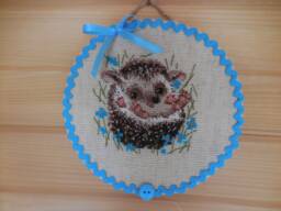 Ramsey The Hedgehog Wall Hanging - thumbnail 1