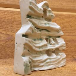 Green Bark House No. 1, Ceramic Wall Art - thumbnail 2