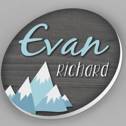Round Nursery Name Sign, Decor, Wall Art, Boy Nursery, Mountain Rustic Woodland - thumbnail 4