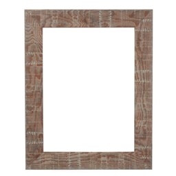 Rustic Wood Grain Shabby Chic Picture Frame Photo Frames, Poster Natural White Grey Silver Black - thumbnail 3